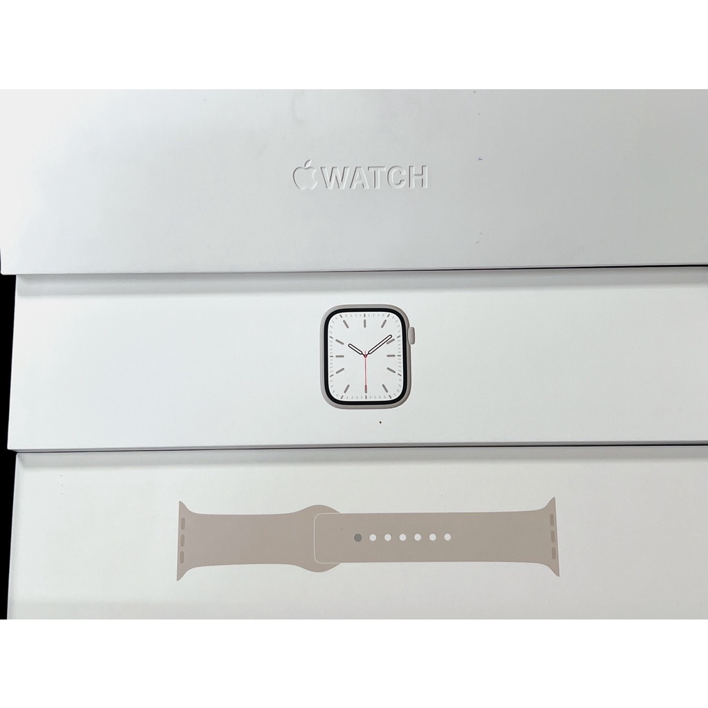 直購價:7,900元】Apple Watch Series 7 星光鋁金屬GPS 45mm (8.5 直購價:7,900元】Apple Watch Series 7 星光鋁金屬GPS 45mm (8.5