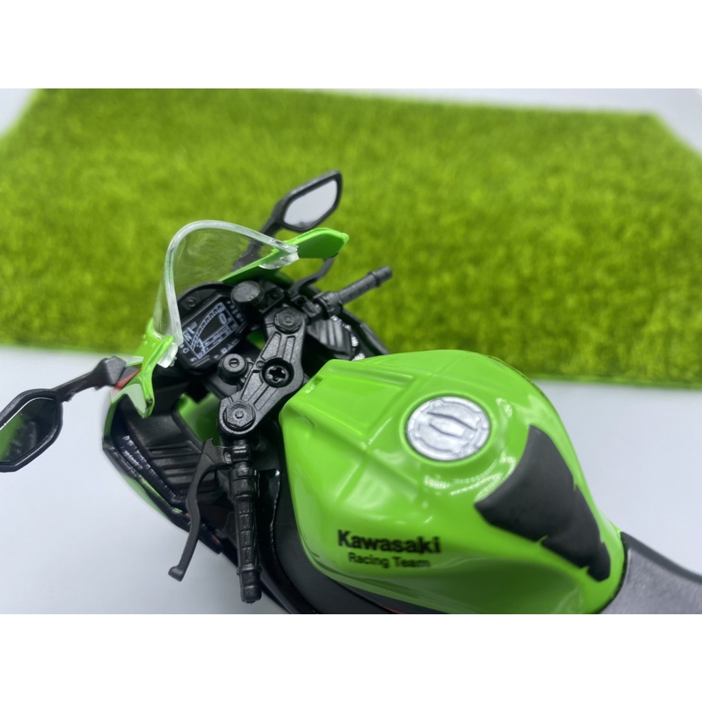 阿莎力1:12 川崎忍者ZX10R ZX-10R 10R 重機模型重機WELLY | 蝦皮購物