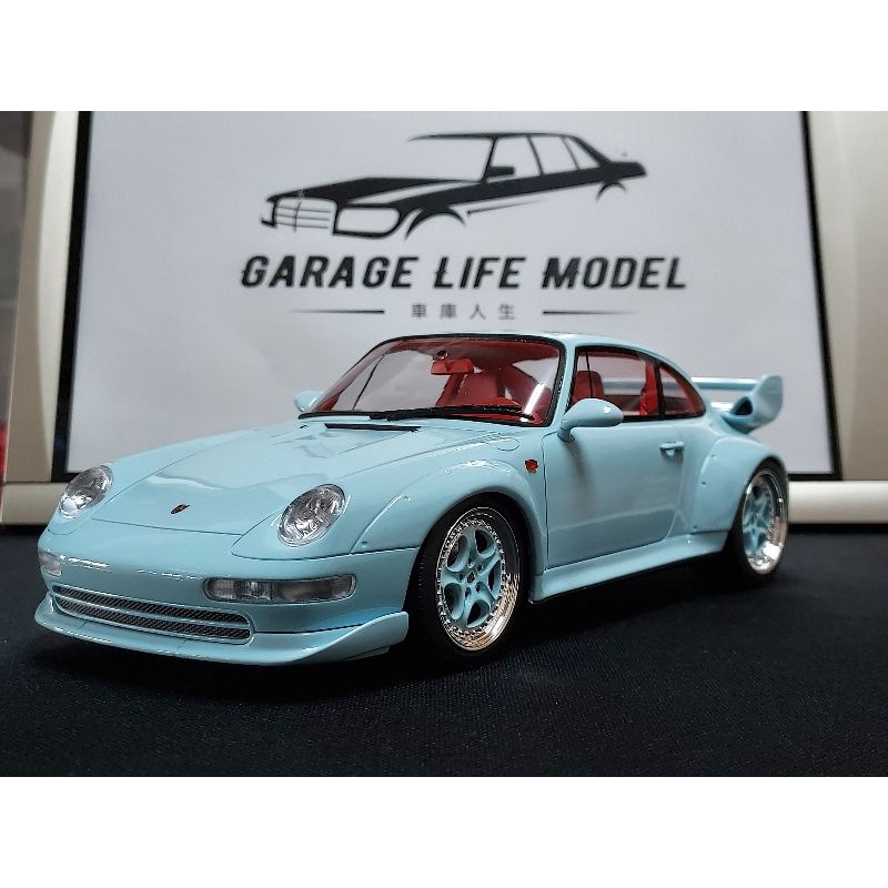 Porsche 911 GT2 1/18 Anson Daytona 24h – Occasion, Boîte Légèrement Défraîchie