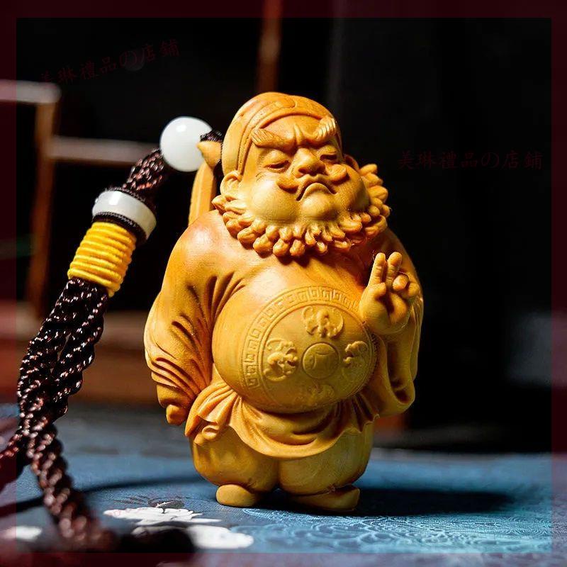 1890  時代物 人物 鍾馗 小鬼 怪獸 古美術 置物 鍾馗(しょうき) – スガ人形店