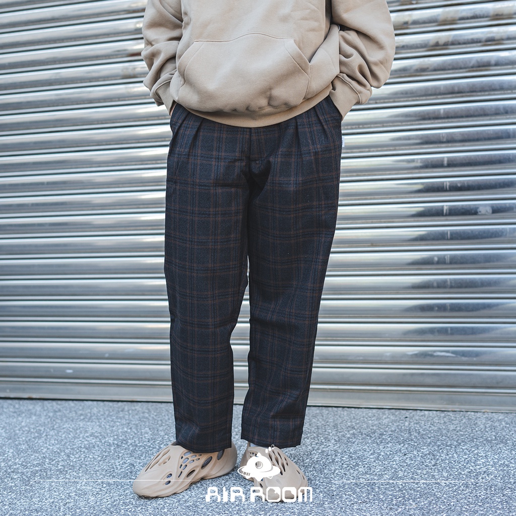 ☆AirRoom☆【現貨】2020AW WTAPS TUCK TROUSERS WOOL TWEED 格紋羊毛