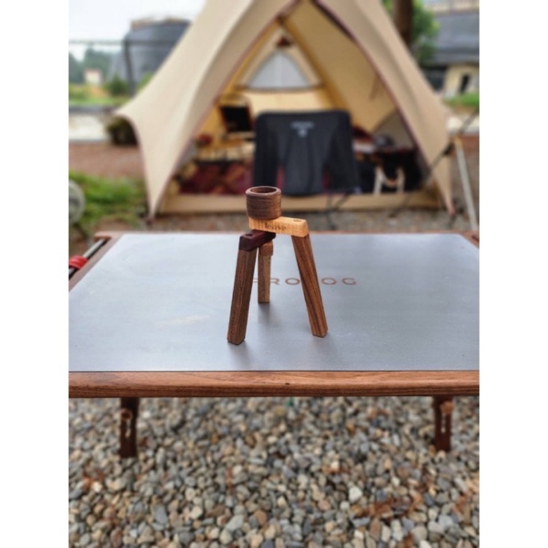 【Mr Camping露營先生】韓國Leave Wood 原木三角燈架 Goal Zero 32005專用 | 蝦皮購物