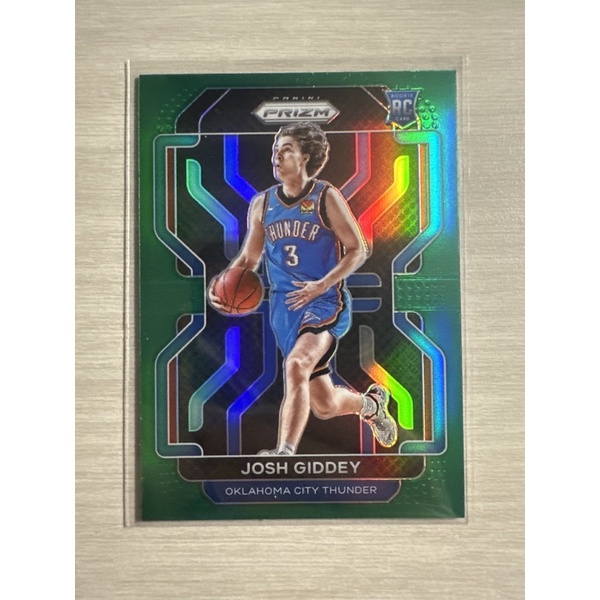 nba球員卡21-22 Prizm rc 新人Josh Giddey 綠亮| 蝦皮購物