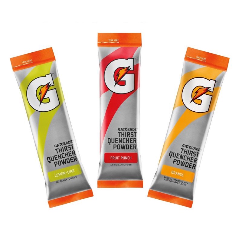 全新 現貨 美國 代購 Gatorade 沖泡粉 NBA 運動飲料 粉 電解質 fruit punch orange | 蝦皮購物