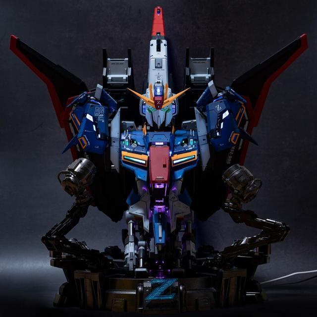 1件包郵 億輝1/35胸像 ZETA 模型 Z高達頭像 半身像 配件零件補件-Taobao