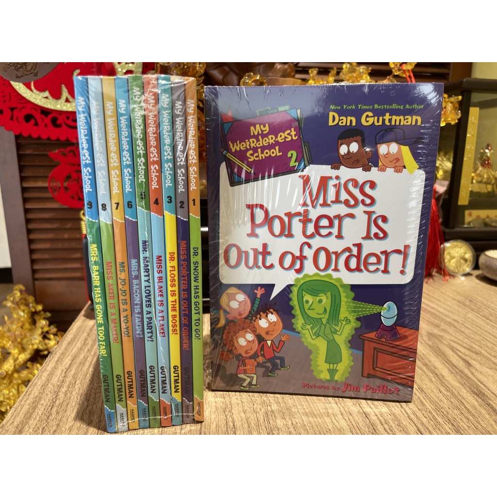現貨快速出貨】My Weird School 瘋狂學校1-5季全套69本點讀版英語閱讀