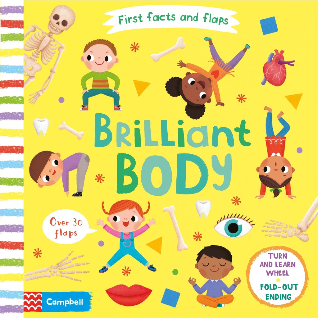 First Facts and Flaps: Brilliant Body (硬頁翻翻書)(硬頁書