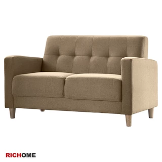 RICHOME     CH1200   木村雙人沙發(亞麻布)-3色   雙人沙發  沙發   臥室  客廳