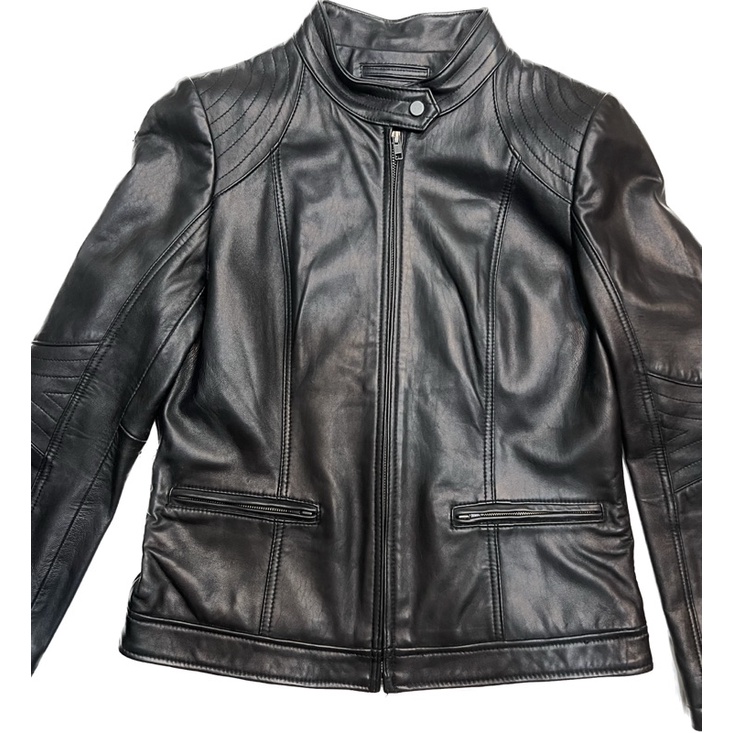 Boston harbor 2024 leather jacket costco