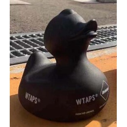 全新限量免運FCRB RUBBER DUCK X WTAPS BAPE READYMADE FR2聯名黑鴨子