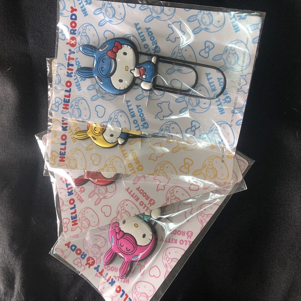Hello Kitty x Rody 軟膠磁鐵迴紋針 NO. OT005 | 蝦皮購物