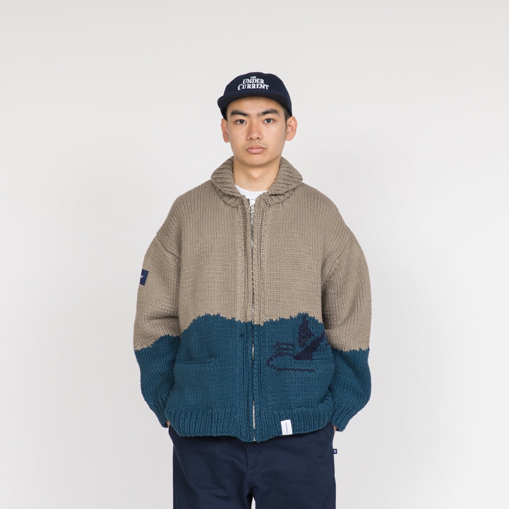 AllenTAPS】DESCENDANT 22AW SPYHOP COWICHAN SWEATER | 蝦皮購物