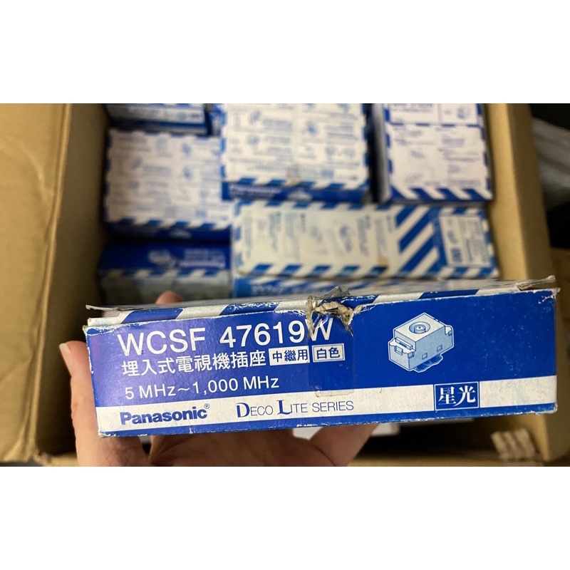 國際牌 Panasonic 星光系列 WCSF 47619 電視插座 | 蝦皮購物