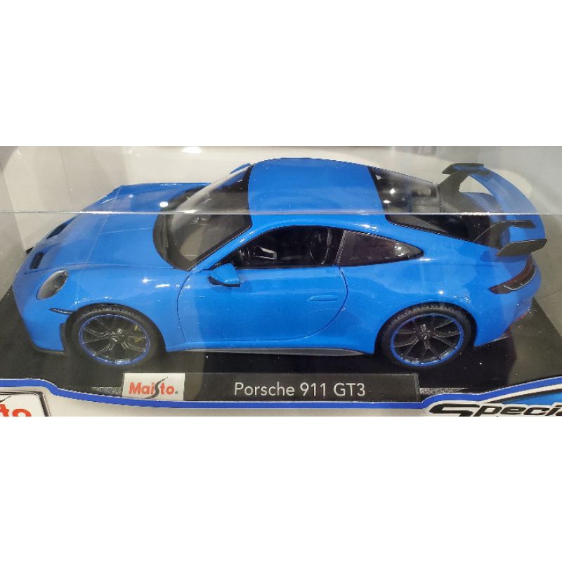 小如的店】COSTCO好市多代購~Maisto 美馳圖1:18模型車-Porsche 911 GT3