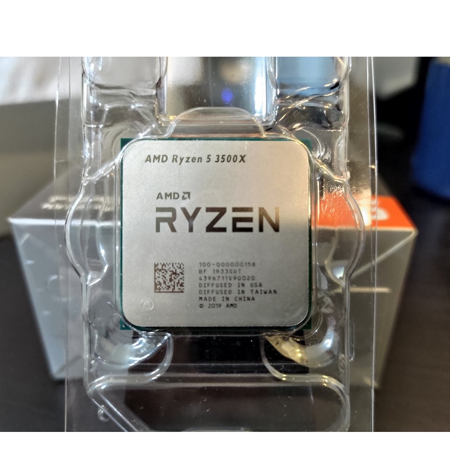 AMD R5 3500X Ryzen 5 AM4 6核心 含風扇 原盒裝 二手升級換下 R5 3600 3500 可參考 | 蝦皮購物