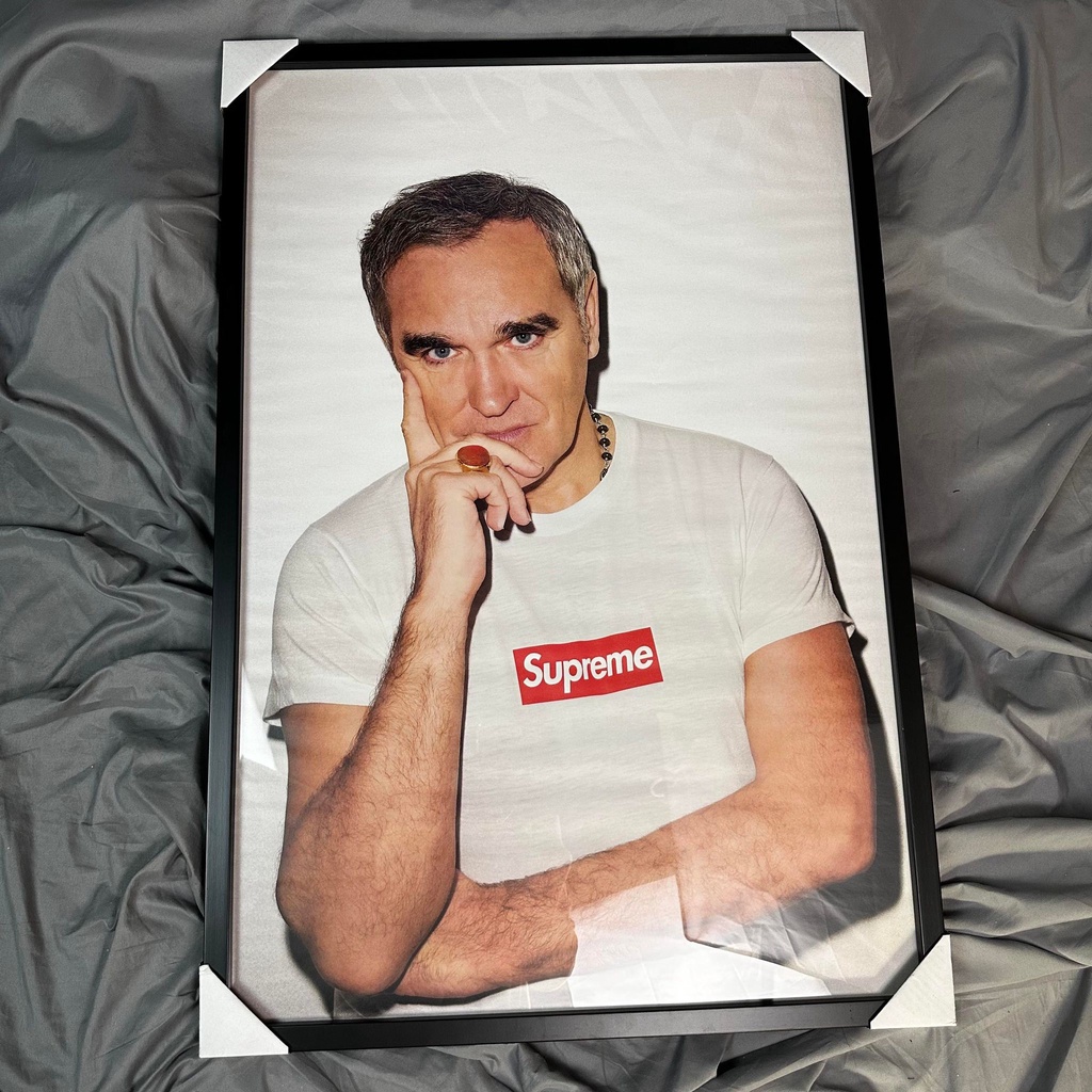 Supreme morrissey clearance poster