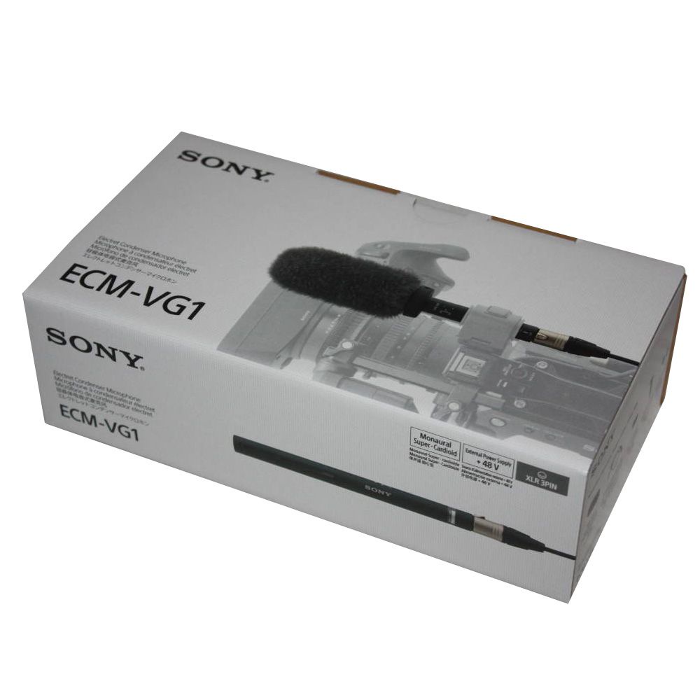 Sony ECM-VG1 槍型收音駐極體電容麥克風Electret Condenser Mic
