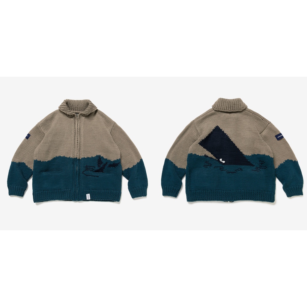 AllenTAPS】DESCENDANT 22AW SPYHOP COWICHAN SWEATER 毛衣鯨魚| 蝦皮購物