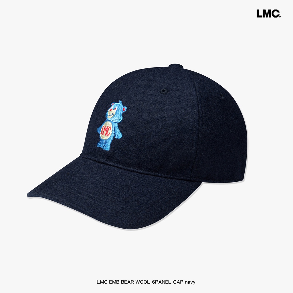 LESSTAIWAN ▽ LMC EMB BEAR WOOL 6PANEL CAP 帽子2202 | 蝦皮購物