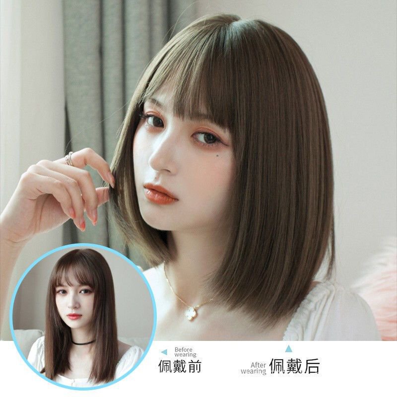【現貨免運】假髮女短髮真發圓臉網紅Bobo頭內扣學生短直全頭逼真短直髮假髮套 蝦皮購物 — free download