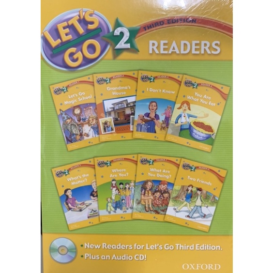 Let’s go 2: Readers Pack (套書含CD)全新品未拆封 | 蝦皮購物