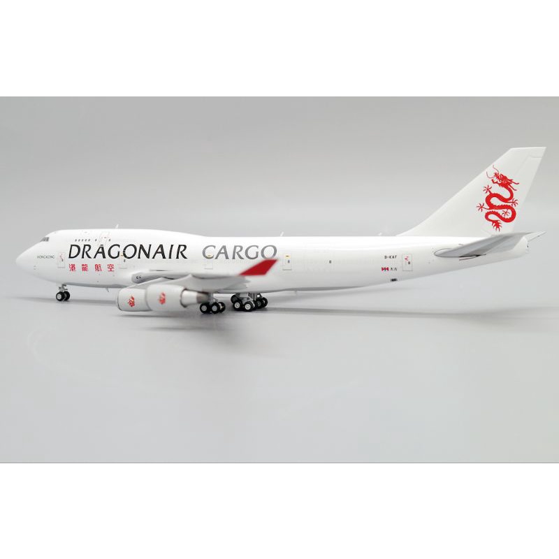 鐵鳥俱樂部JC Wings 1/400 港龍航空Dragonair Cargo 747-400BCF B-KAF