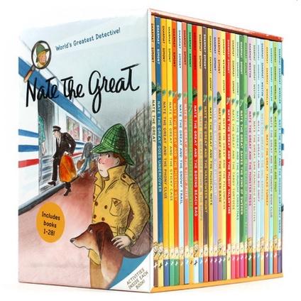 Nate the Great Box Set (共28本書)*附書盒*(盒裝)/Marjorie Weinman