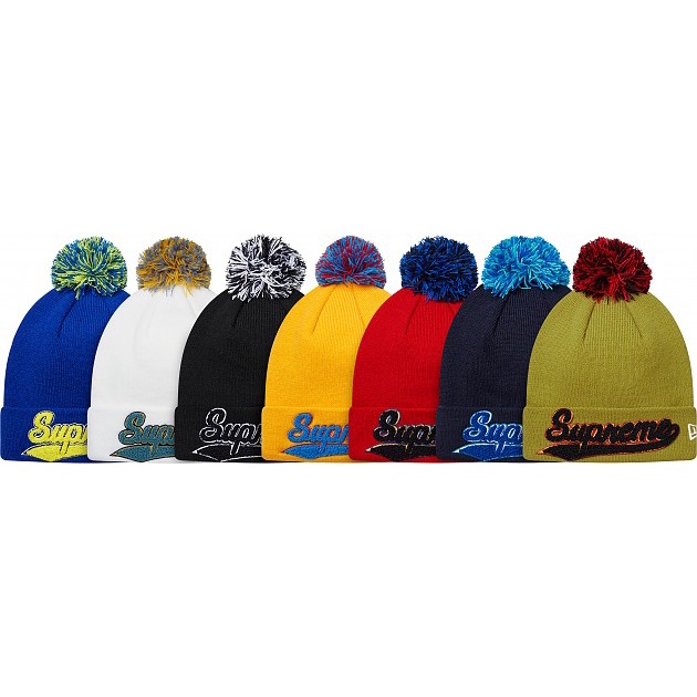 AirRoom全新正品現貨Supreme NEW ERA CHENILLE SCRIPT BEANIE 毛帽現貨