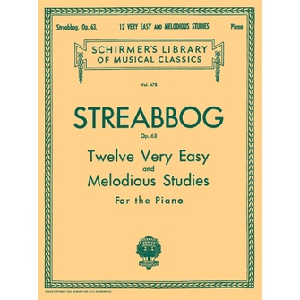 【599免運費】Streabbog - 12 Very Easy and Melodious Studies, Op63 | 蝦皮購物