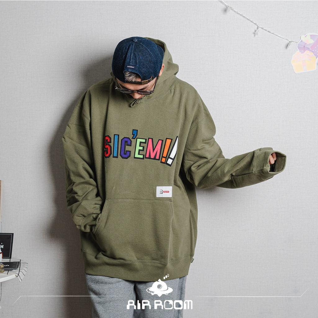 wtaps sic´em! hooded sweatshirt- wtaps sic´em! hooded sweatshirt-