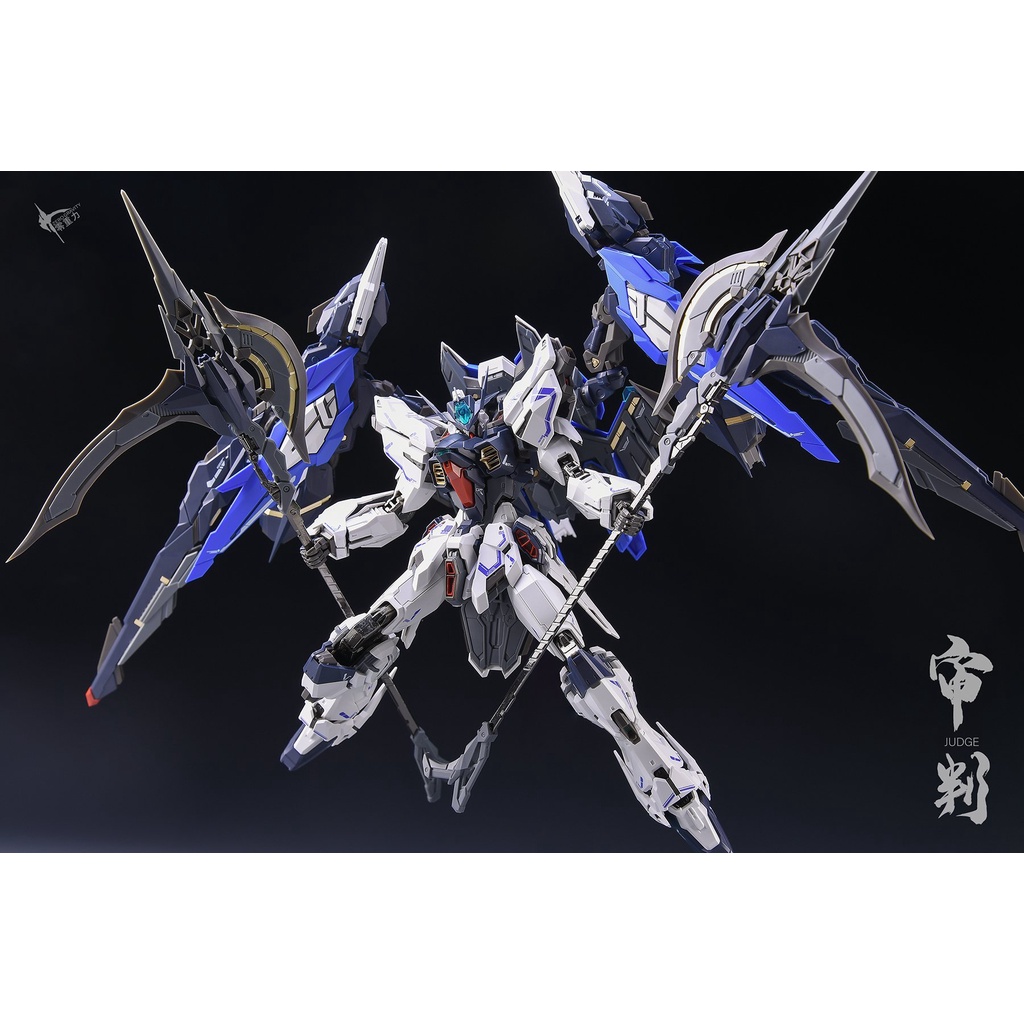 鋼普拉】現貨陸模含特典零重力MG 1/100 MOONNIGHT JUDGE 月夜