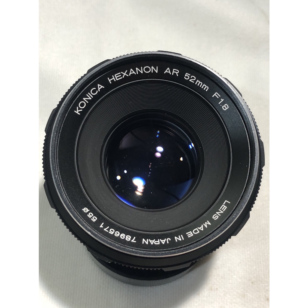 【AR】Konica Hexanon AR 52mm F1.8 EE銀環(#7896571)