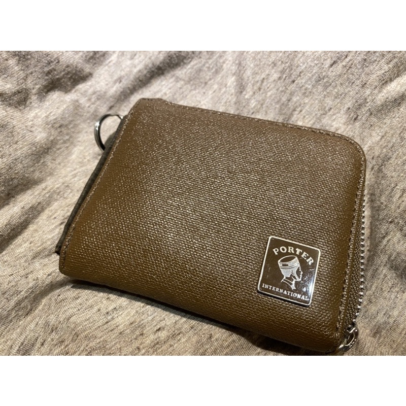 パステルオリーブ F PALACE × PORTER ZIP COIN WALLET - 通販 - www