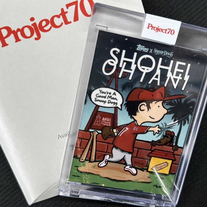 大谷翔平 Project 70 #890 Shohei Ohtani by Snoop Dogg 球員卡 | 蝦皮購物