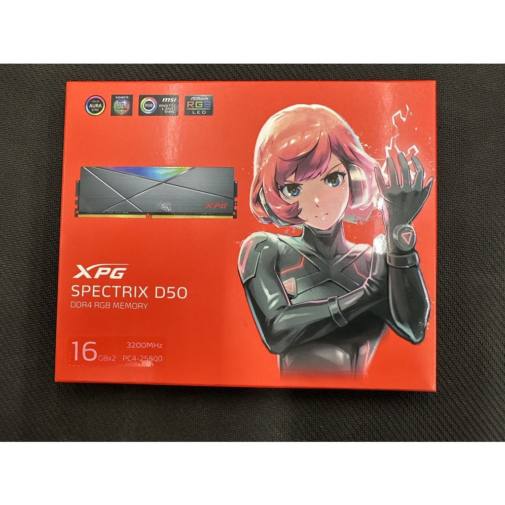威剛 XPG SPECTRIX D50 RGB 32GB (2X16GB) DDR4 3200MHZ | 蝦皮購物