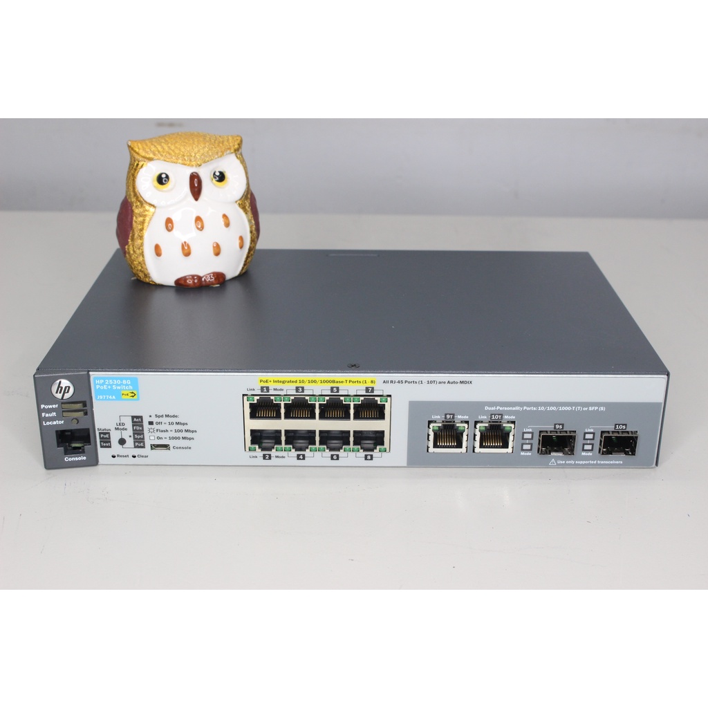HP Aruba 25308G PoE+ Switch J9774A 8 Port + 2 SFP+ J977460 蝦皮購物
