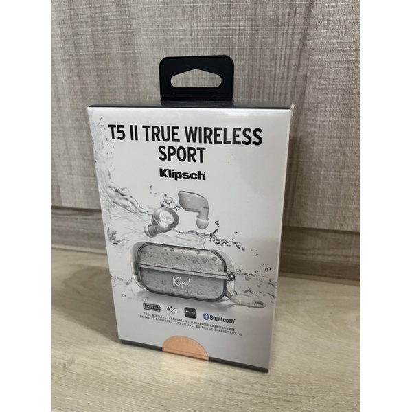 (全新）Klipsch T5 II True Wireless Sport 運動藍牙耳機/無線耳機 | 蝦皮購物