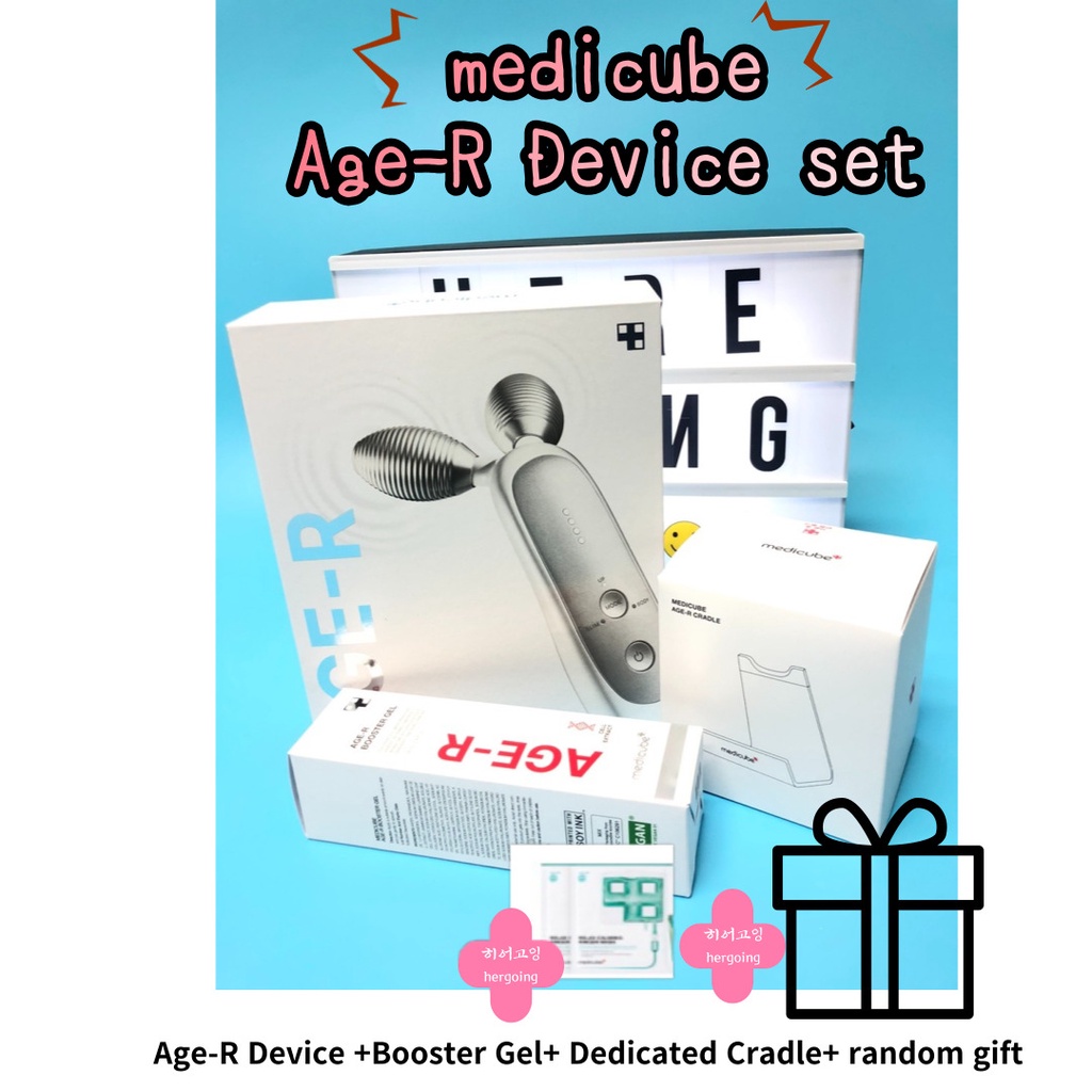 Medicube] Age-R Device EMS緊緻美容儀+ 專用導入凝膠+專用機座➕(面膜