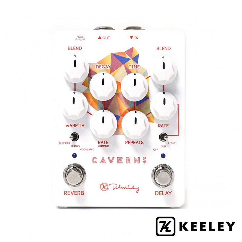 Keeley Caverns Delay Reverb v2 殘響 延遲 單顆 效果器【又昇樂器.音響】
