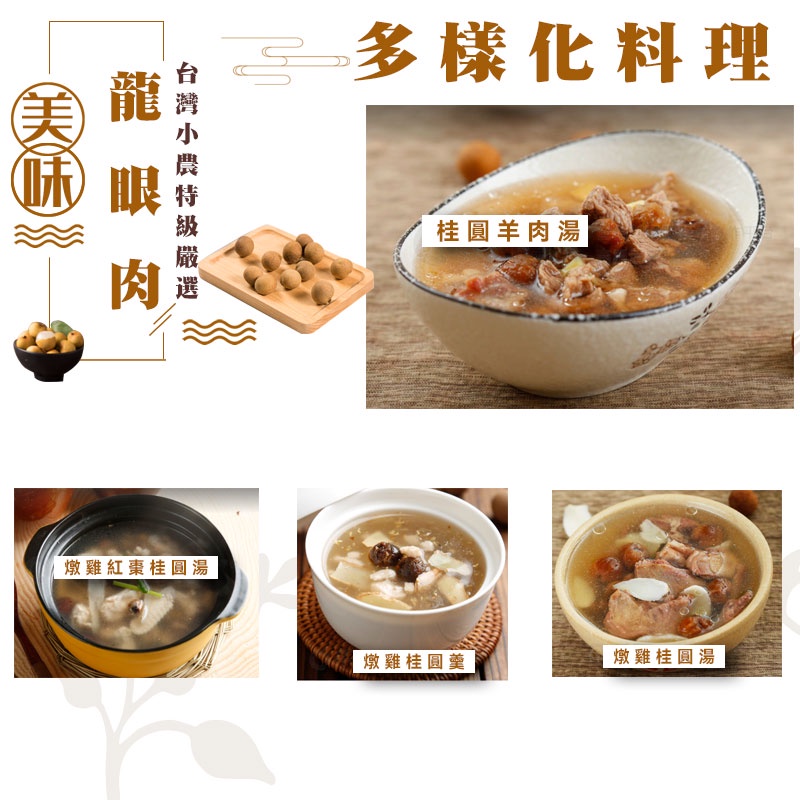 【朵蕾蜜蜂坊】台灣特級 龍眼肉 龍眼乾 嘉義竹崎 天然食品 柴燒 桂圓乾 桂圓肉 冬天必備 桂圓茶 泡茶 | 蝦皮購物
