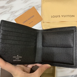 Louis Vuitton M81599 Lou Wallet , Black, One Size