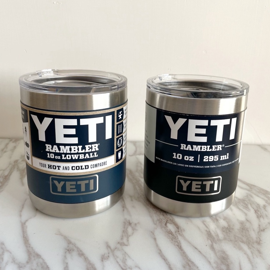 獨家現貨】英國購入YETI Rambler 10oz/295ml 真空雙層保溫杯露營杯冰壩