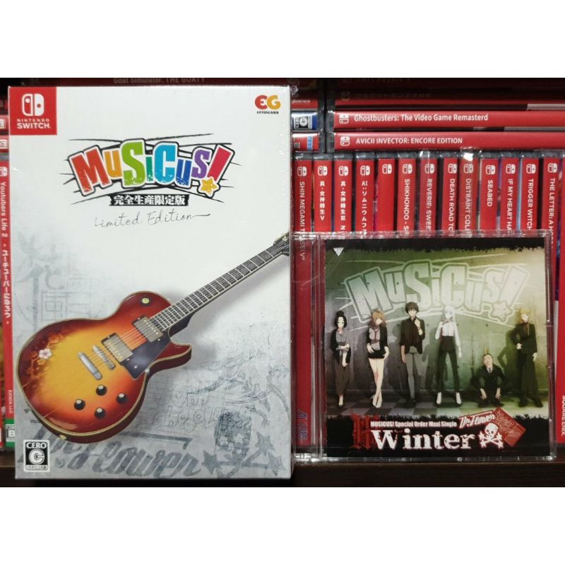 全新現貨】NS Switch遊戲MUSICUS! 完全生産限定版純日版初回限定版含日