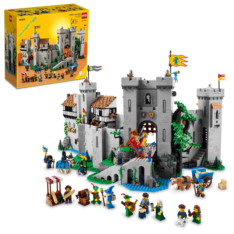 樂高LEGO 10305 獅子騎士的城堡Lion Knights' Castle全新| 蝦皮購物