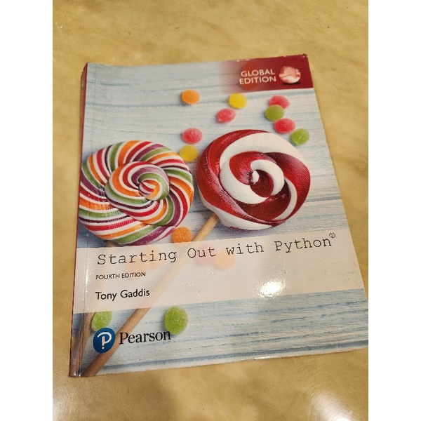 Starting Out With Python Fourth Edition (Pearson) | 蝦皮購物