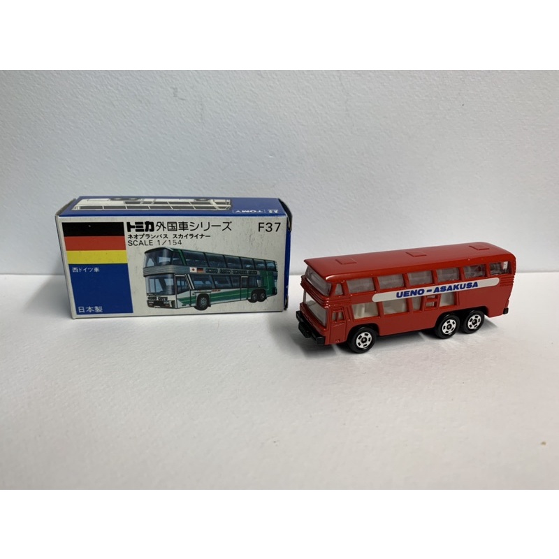 現貨)日本製Tomica F37-2-8 Neoplan Bus Skyliner 雙層巴士展銷