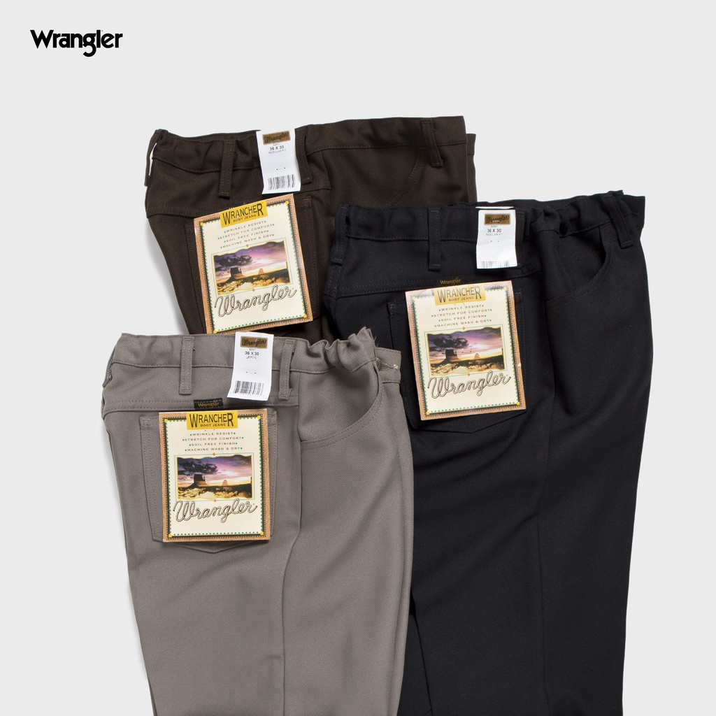 WEARCOME 】WRANGLER “REMAKE” DRESS JEANS 別注款抽繩靴型長褲小喇叭