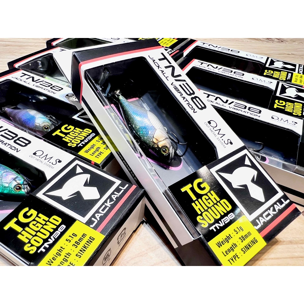 Leurre Vibrant Jackall TN 38 Regular - Silver Powder Gold Black - Pour Pêche En Eau Douce
