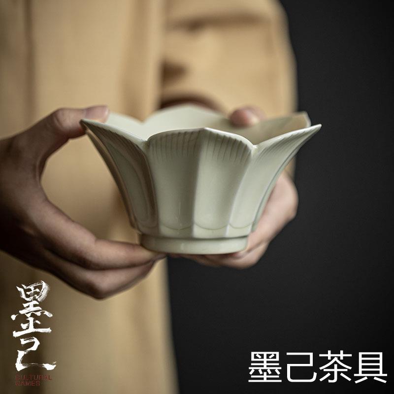 墨己茶具}墨己送禮佳品仿古蓮花臺壺承建水功夫茶具水盂茶點盤蓋置多用功能配件新款高品質高顏值茶具| 蝦皮購物