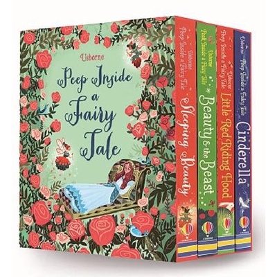 Peep Inside a Fairy Tale Box Set (4冊合售)/寶寶最佳童話入門書/兒童套書/Anna Milbourne ...